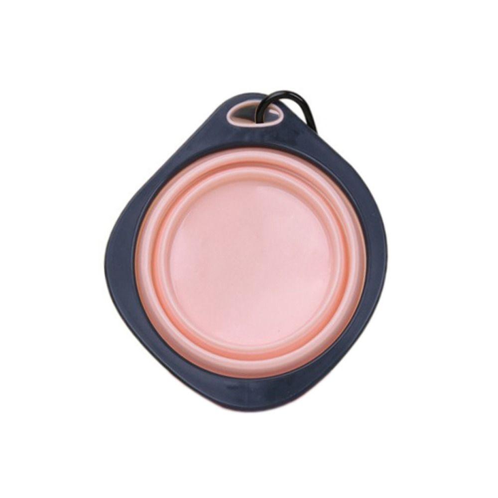 With Hanging Hook Pet Folding Bowl Bite Resistant Cat Dog Food Water Bowl Pet Travel Bowl  Outdoor