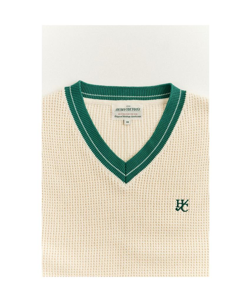 Henry Cottons [British Sporting Club] Crochet Vest_Abwam25701Ivx