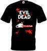 26 Evil Dead v.9 T-Shirt schwarz Filmplakat Horror alle Größen S-5XL Unisex T-Shirt