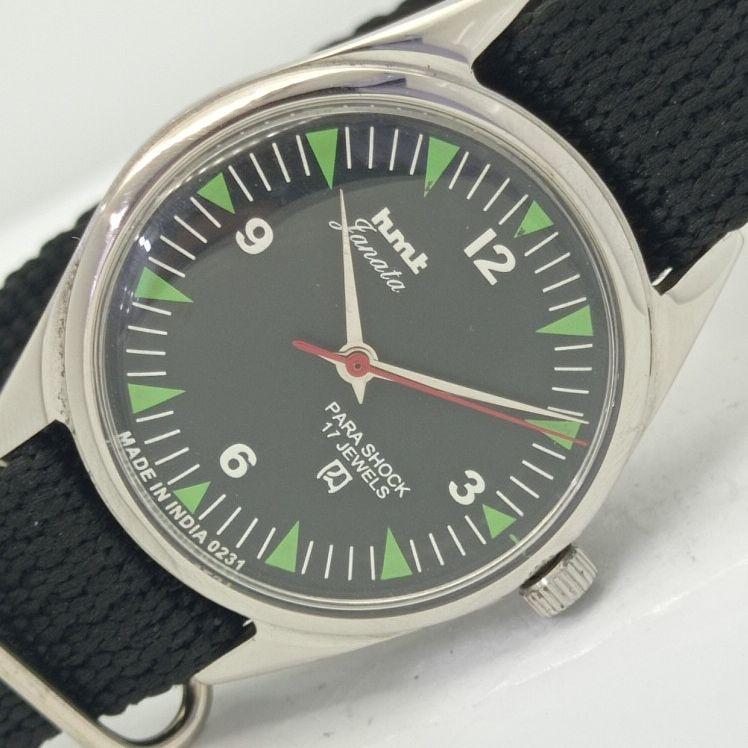 

USED HMT JANATA INDIAN MENS MECHANICAL WATCH a412651-1 Sku007-a412651