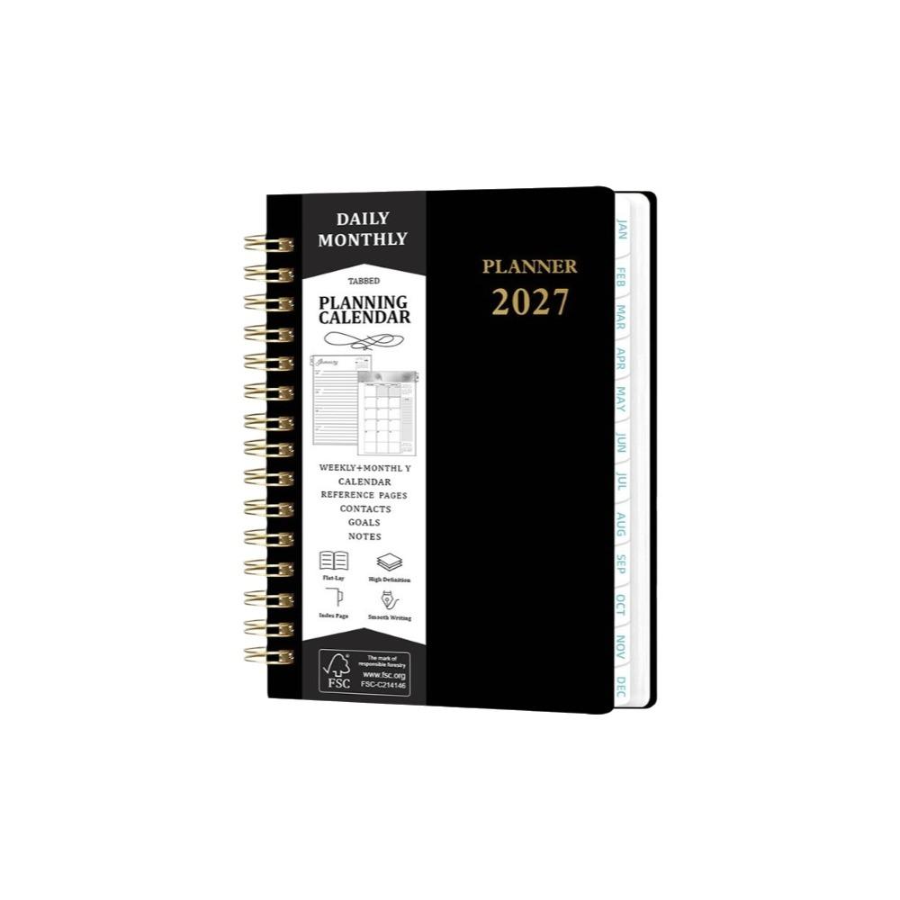 A5 2027 Yearly Planner Notebook Efficiency To-do List Notebook Stationery