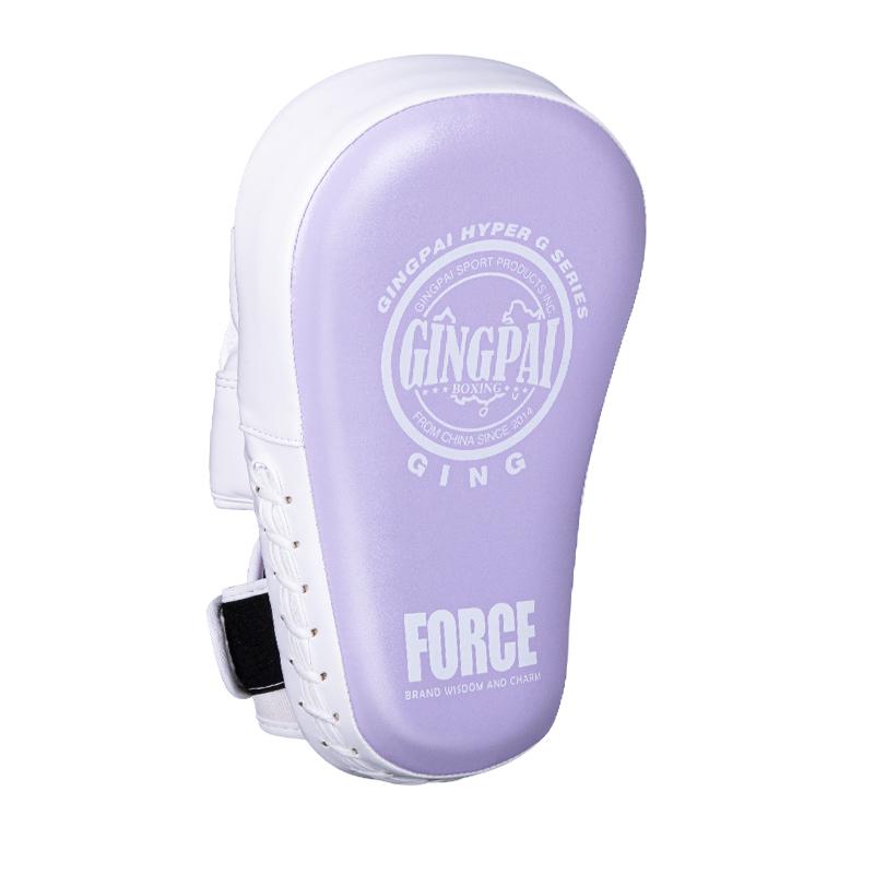 1 Stück Boxen Hand Fuß Ziel Martial Thai Kick Sanda Training Verdickt Karate Trainingshandschuh Fokus Schlagpolster Fünf-Finger Handpolster 1 piece white