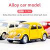 Alloy Car Model Classic Car Door Pull Back Children'S Toy Car Cake Decoration Car Ornament