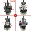 Motocross Modified Parts For Mikuni Carburetor PWK 21 24 26 28 30 32 34mm Motorcycle Flat Curtain Carb Moped Dirt Pit Bike