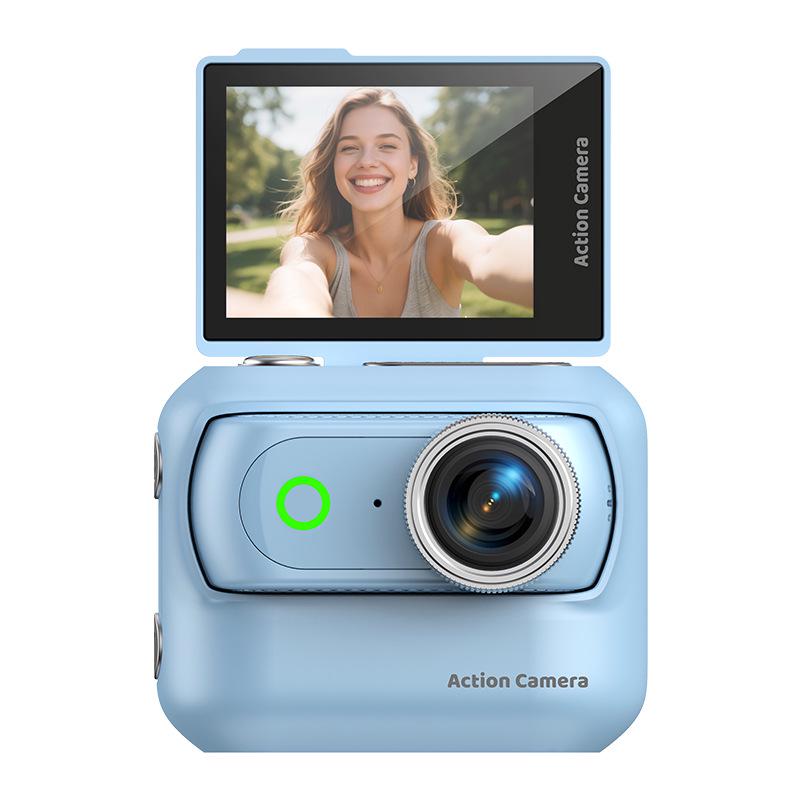 WiFi Outdoor Sports Mini Thumb Camera with Magnetic Back Clip for Vlogging
