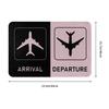 Personalized Plane Arrivals And Departures Doormat Mat Anti-Slip Plane Aviation Airplane Kitchen Bath Garden Rug Carpet 40*60cm