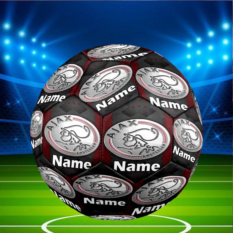 Custom Name Personalized Ajax Print Size 5 Soccer Ball Training & Match Football, for Team, Kicking, Gift for Football Enthusiasts