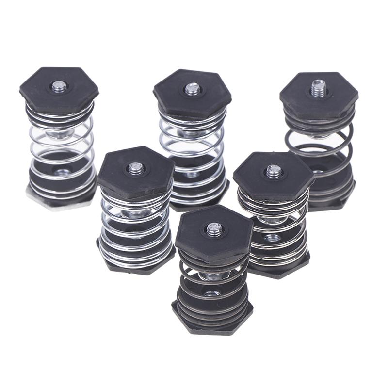 4 PCS 40/50mm Air Pump Shockproof Compression Springs - Damping Spring Seat and M6 Spring Pads for Oxygen Concentrator
