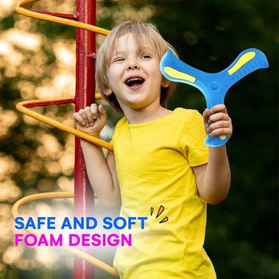 1-20PCS Tri Blade Boomerang Kids Outdoor Toy Safe Durable Flying Disc Family Fun Sport Game Parent Child Interaction