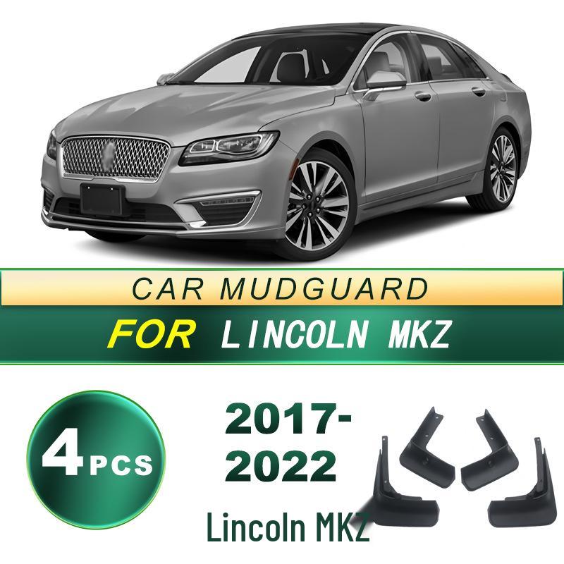 Lincoln MKZ 2017-2022 Брызговики из Мягкой Резины для Колес - Установка Без Сверления
