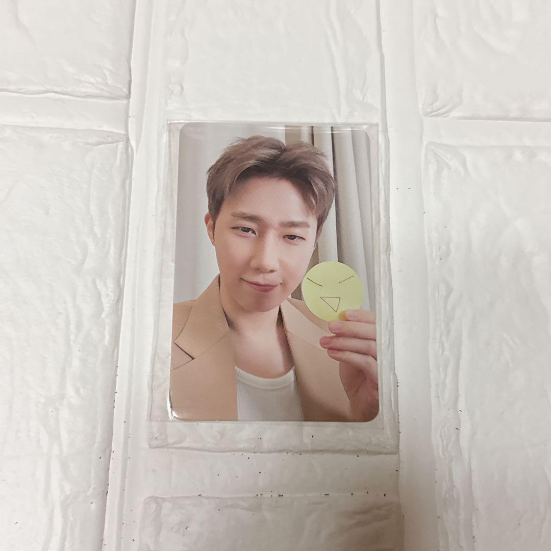 

[USED] INFINITE Korea Seoul Pop-up Bonus Trading Card Sunggyu