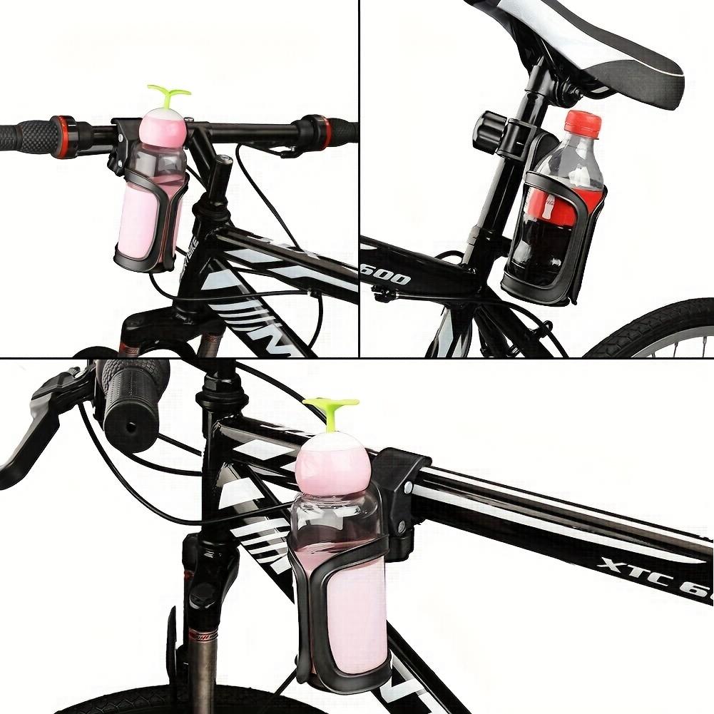 Porte-gobelet rotatif à 360 degrés pour poussettes, vélos, VTT, fauteuils roulants - Porte-bouteille antidérapant pour un usage pratique et sûr