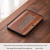 Chaxun Kung Fu Tea Tray with Storage & Drainage