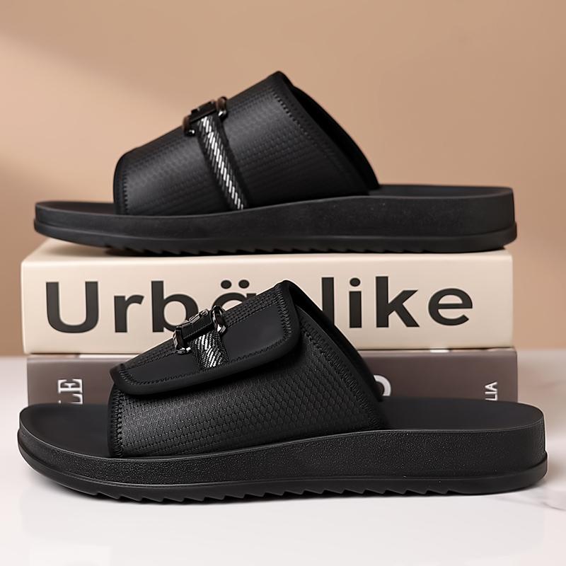 Fashion All-match Summer Men's Slippers Quick Dry Beach Shoes Fashion Men Mueller Shoes Outdoor Mesh Sandals Leisure Walk Male Half Drag