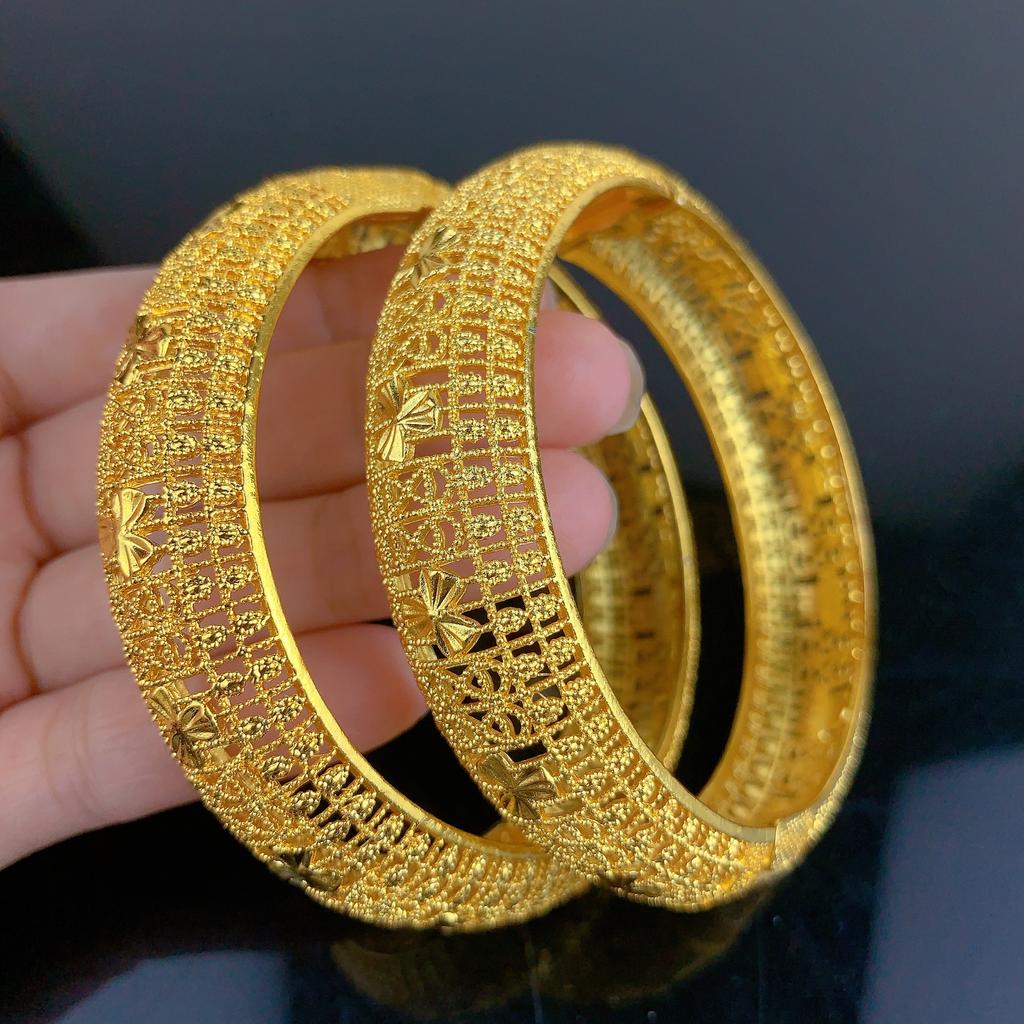 2026 Luxury Ladies Open Bracelet Dubai Bride Indian Light Luxury Women's Wedding Bracelet