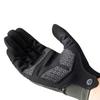 Shock-Absorbing Cycling Gloves Size M - Green Black