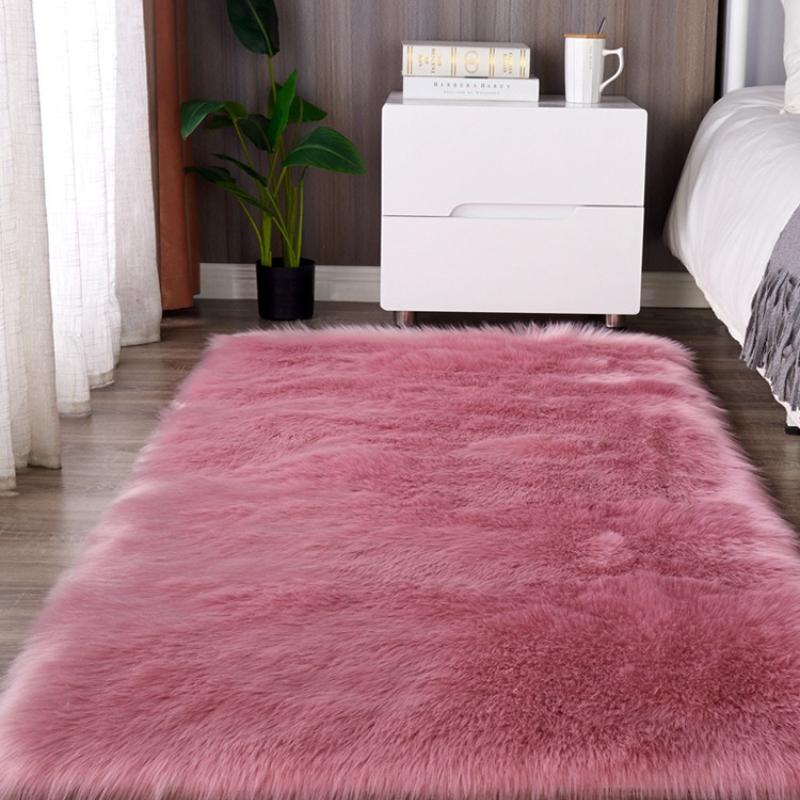 European Plush Floor Mat Suitable for Bedrooms Living Rooms Sofas Cloakrooms Various Sizes of Decorative Rugs Children's Room Game Plush Blanket