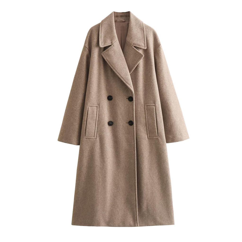2024 Autumn Women's European & American Fashion Loose Soft Jacket Coat