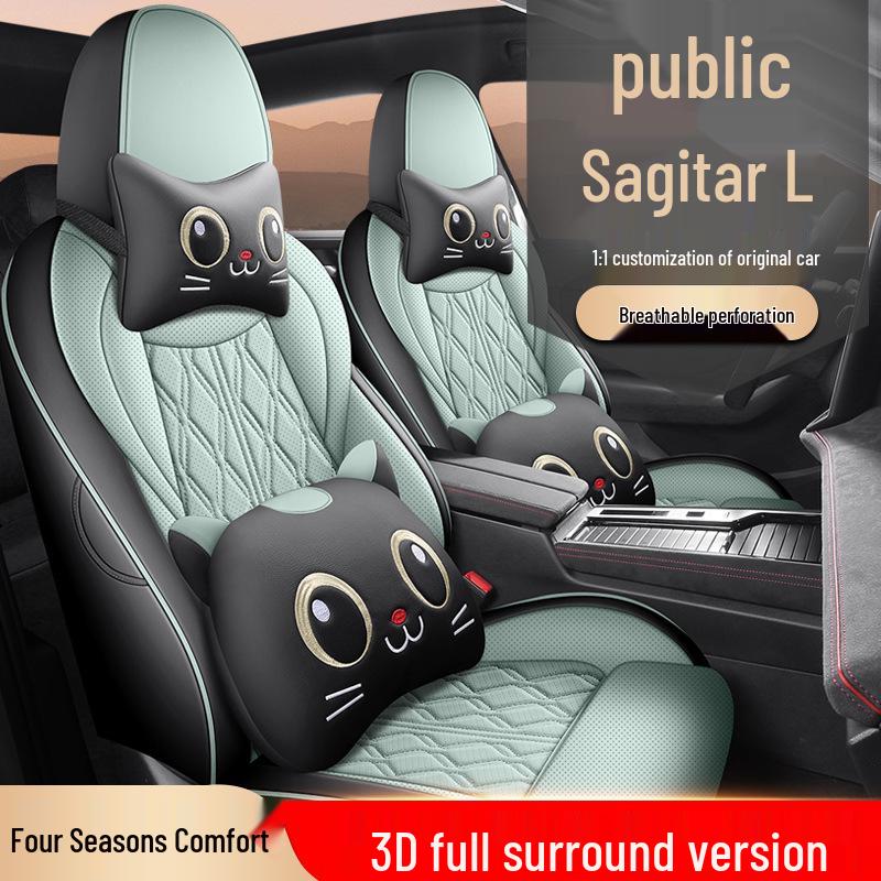 Volkswagen Sagitar L Seat Covers: All-Season, Full Coverage Leather Cushions for 26 Models