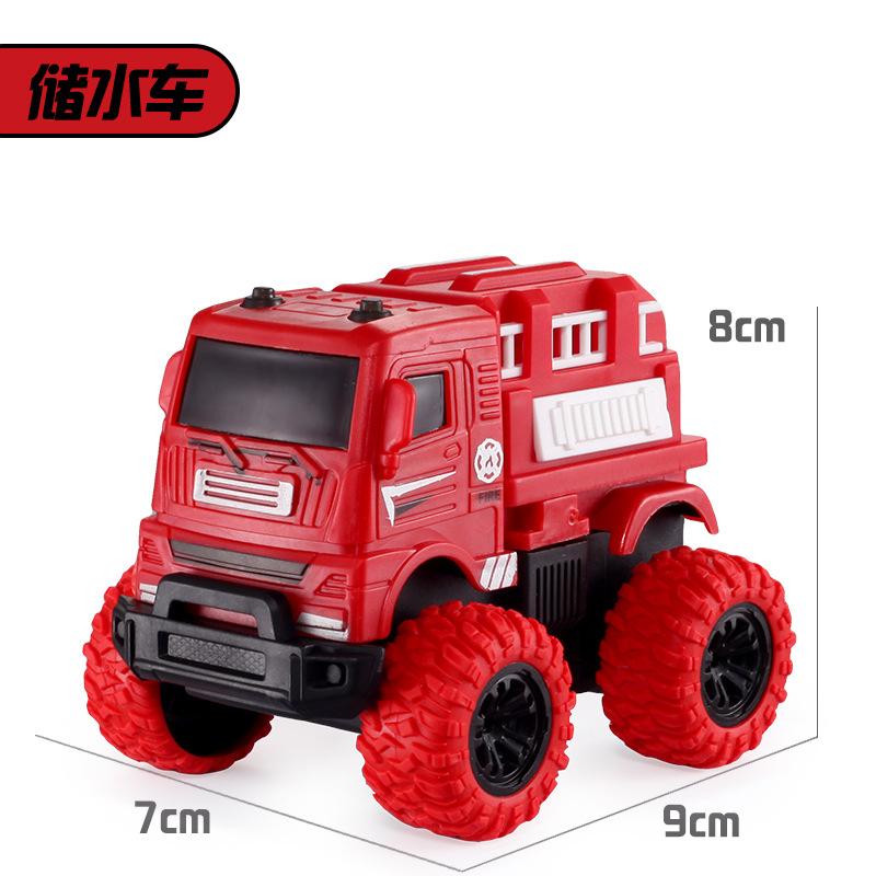 Children'S Toy Car Excavator Inertia Off-Road Car Boy Toys Small Gifts Stall Small Goods