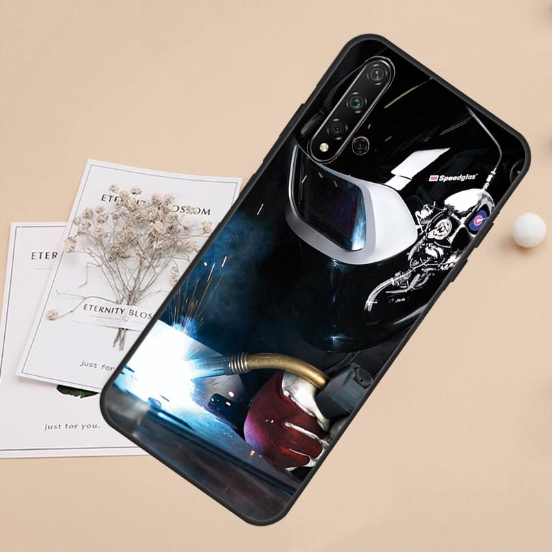 

Welder Welding Hot Metal Worker For Huawei Nova 10 9 SE 3i 7i 8i 11i 12i Y60 Y61 Y70 Y72 Y73 Y90 Y91 P20 P40 P30 Lite Case Huawei Nova Y72