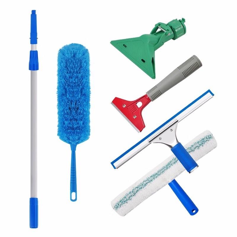 JINGRUIXIANG Telescopic Window Scraper & Glass Cleaner Set