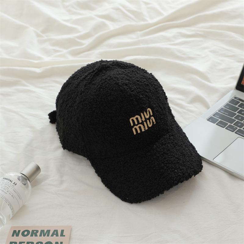 New Simple Letter Embroidered Baseball Hat for Men and Women Wide Brim Slim Soft Top Hat  Versatile