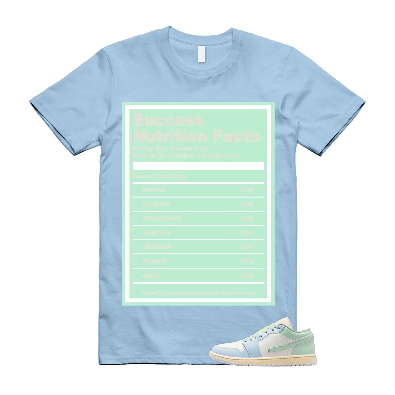 1 Sail Jade Aura Muslin White Ice Blue Mint T Shirt Match SUCC XL