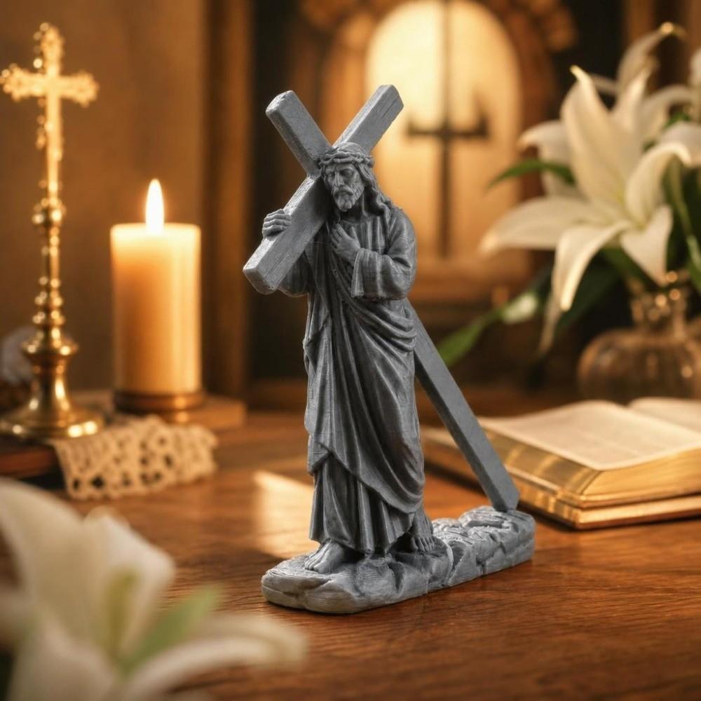 3D Printing Jesus Figurines Mini Christian Figurine Religious Ornament  Church Displays