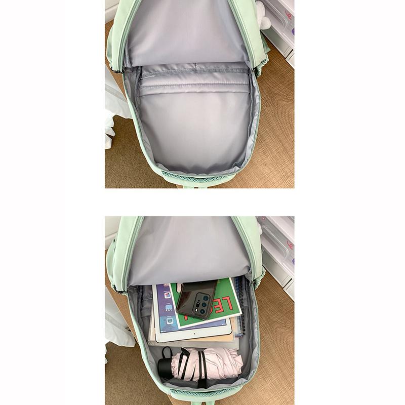 Student Japanese Capacity Backpack Girl Simple Versatile