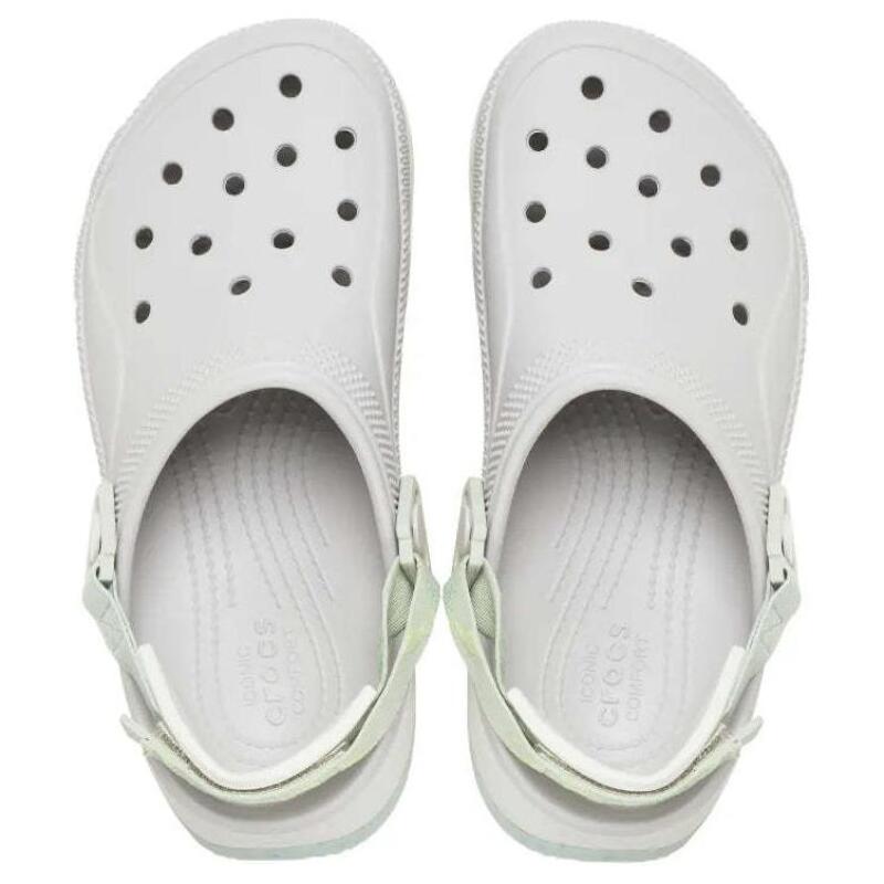 Crocs Hiker Xscape Simple Commuting Comfort Fashion Trend Hole Shoes Unisex White