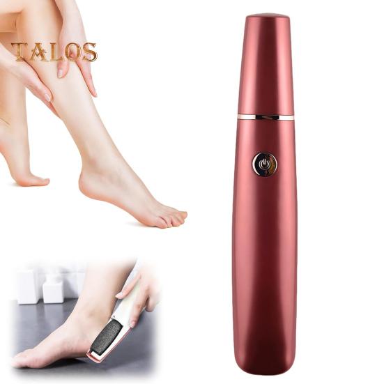 Electric Callus Remover 2-Speed Foot File for Dead Skin Hard & Cracked Heels Portable Pedicure Tool with 360 Degrees Roller Heads