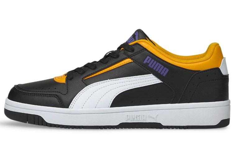 PUMA Rebound Joy Black Yellow. White 380747-04 45