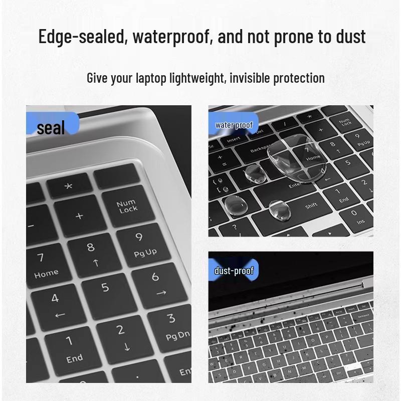 Newcomer Special: 2 Transparent Silicone Laptop Keyboard Covers