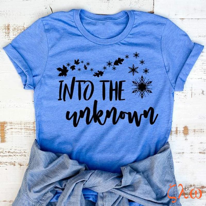Eurivicy T Shirts Women O Neck Fashion 