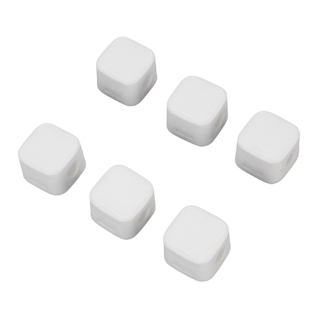 6pcs Magnetic Cable Clips Cord Holder Desk Cable Management Adhesive Wire Holder Keeper Organizer