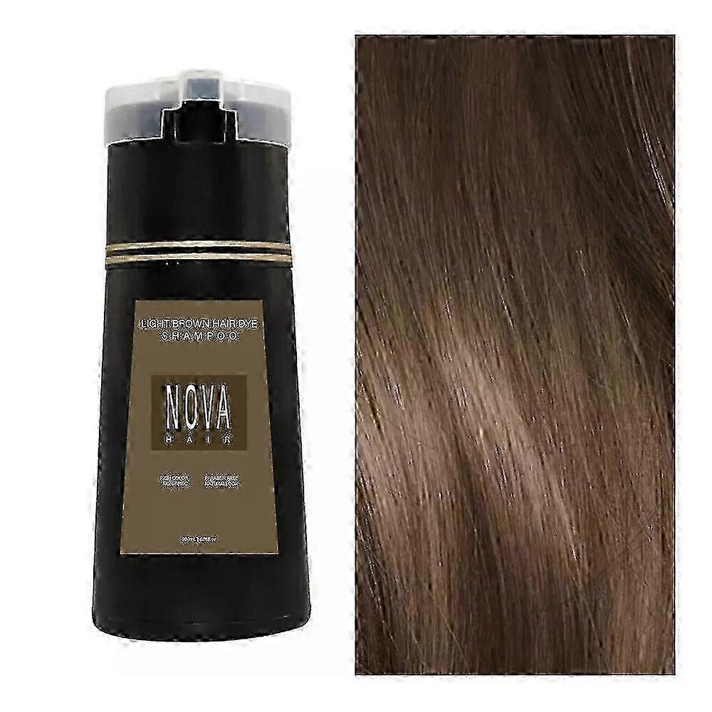2024 Nova Hair Dye Shampoo, Nova Hair Instant Dye Shampoo,Hair Color Shampoo for Hair 25-26