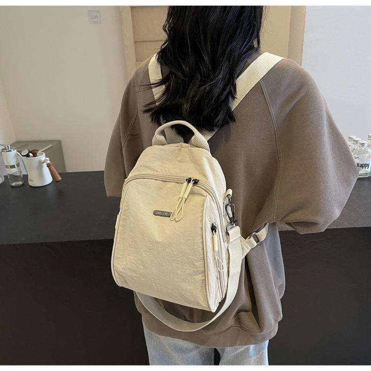 2024 Stylish & Versatile Large-Capacity Backpack: Fashionable Travel, School, Crossbody & Lightweight Bag for Women