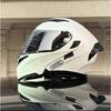 QSTK Large Head Circumference Motorcycle Helmet with Bluetooth Slot, Dual Visors, New Model Flip-Up Helmet