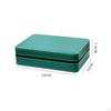 Watch Organizer with Fastener Zippered Leatherette for Collectors