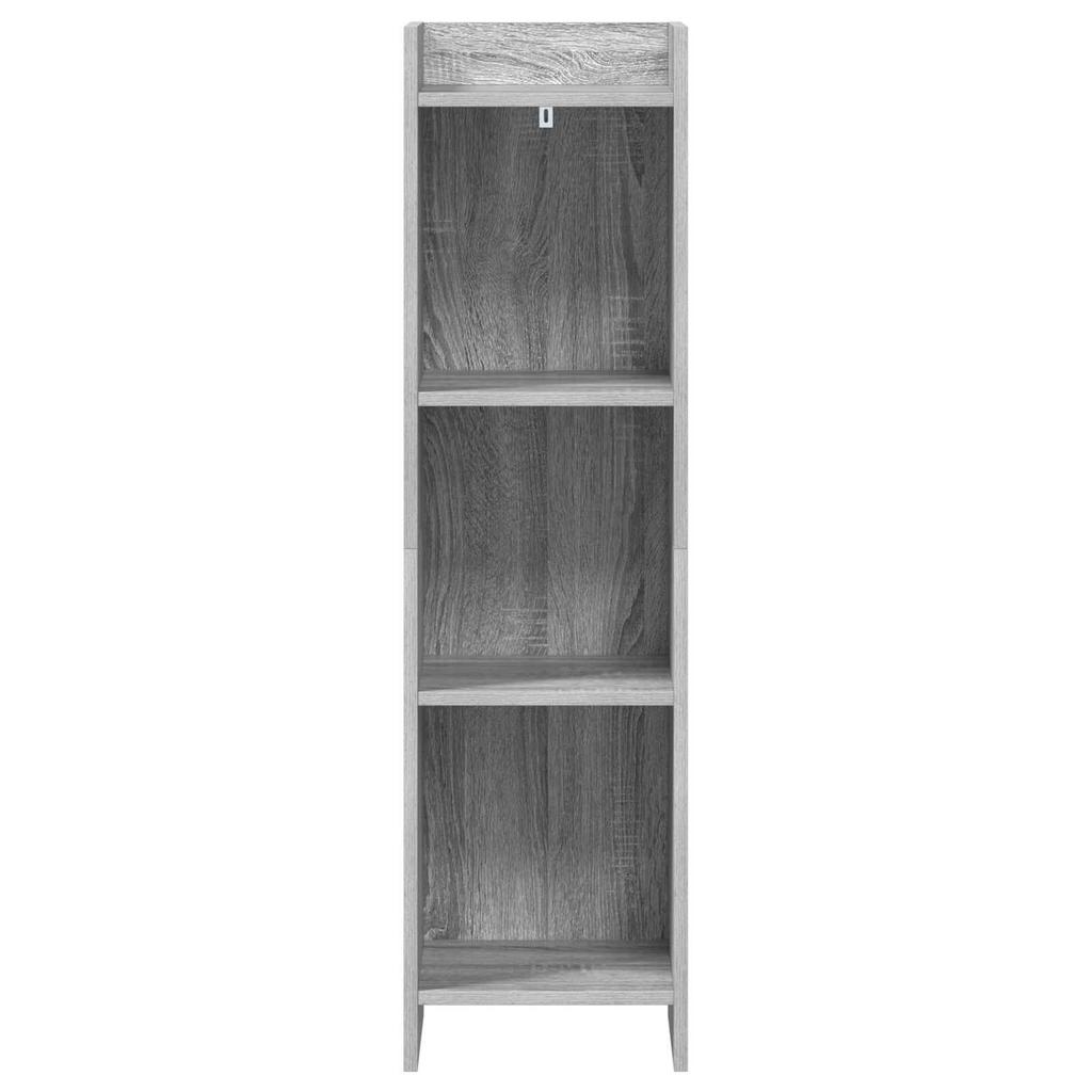 Bookshelf Grey Sonoma 30 x 30 x 111 cm Engineered Wood