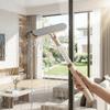 Extendable Glass Wiper Retractable Glass Clean Scraper Mirror Cleaner  Car Window