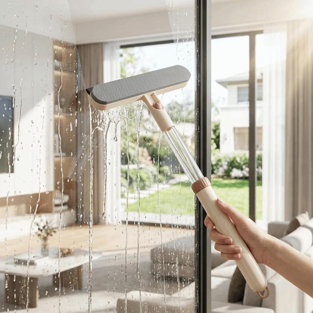 Retractable Glass Wiper Extendable Mirror Cleaner Multifunctional Shower Squeegee Mirrors