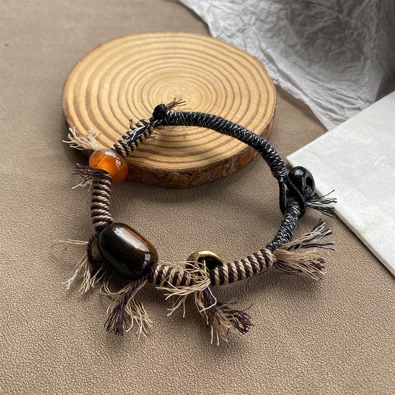JYL TS Bracelet Necklace Simple Guofeng Style Channels Simplicity & Dignity Bracelet-60/real gold21cm/
