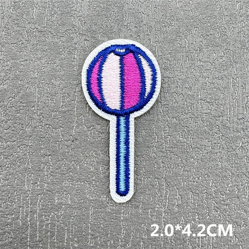 Cute Cartoon Small Embroidery Patches For Clothing Candycherry Patch Iron On Patches On Clothes Fusible Patch Stickers Badges