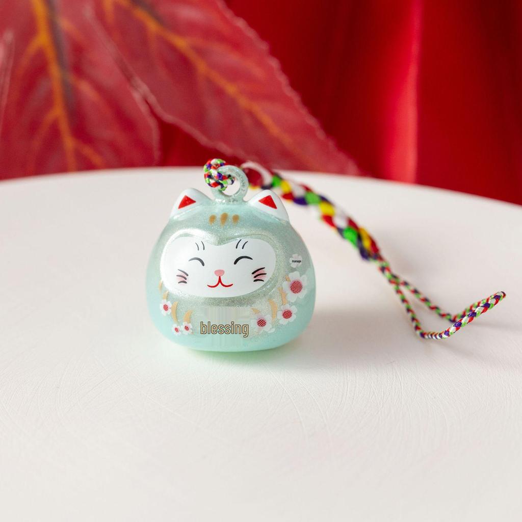 Japoński Kot Maneki-neko i Daruma Wisiorek na Szczęście Prezent