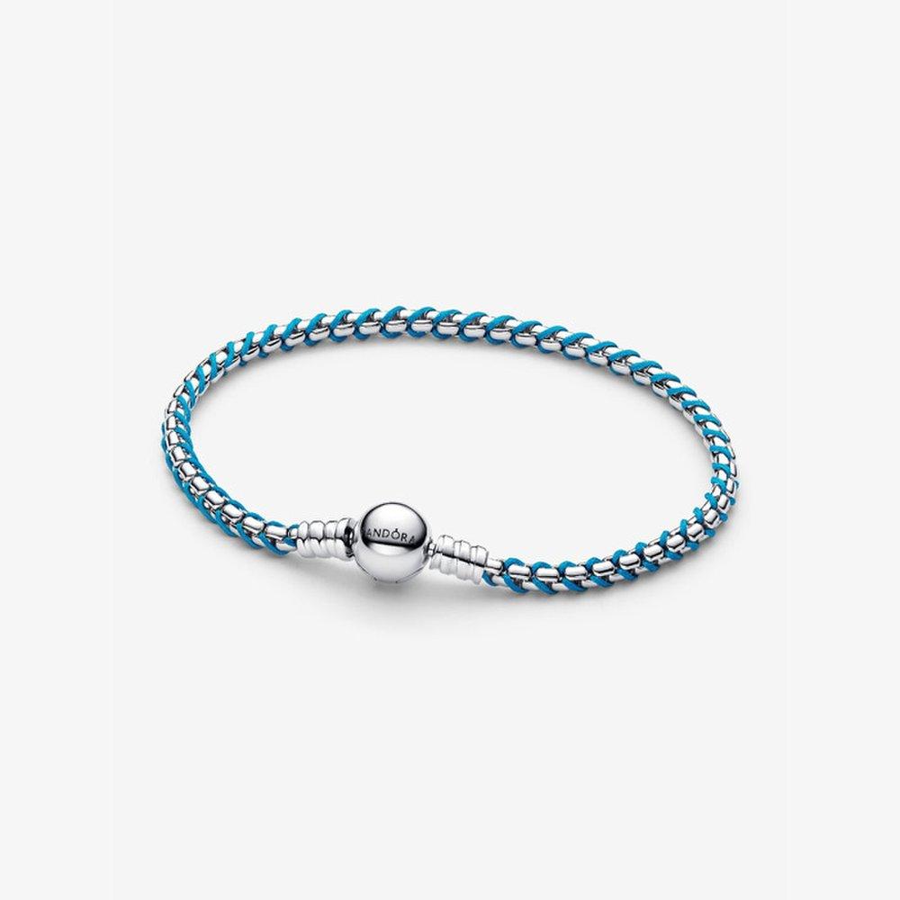 Pandora Blue Code Box Chain Bracelet 593816C01