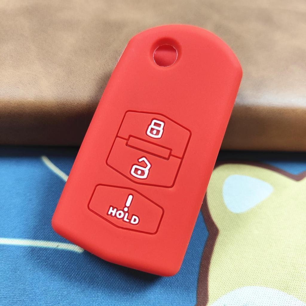 Silicone Key Cover for Mazda 3, 6, RX-8, M2, M3, M5 Remote & Flip Keys