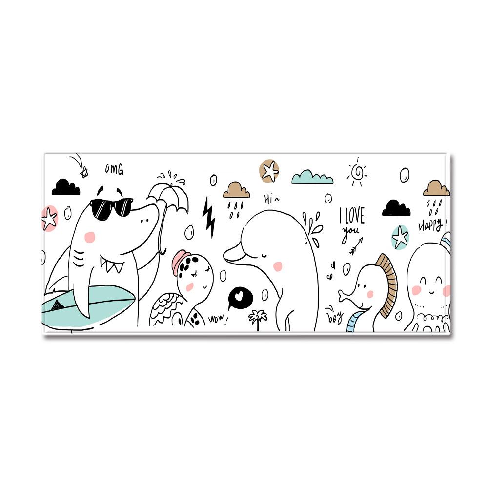 Water Absorption Non-Slip Entry Door Mat Toilet Kitchen Floor Mat Bedroom Living Room Carpet