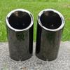 For Volkswagen Beetle VW 2012-2018 Car Exhaust Tip Muffler End Pipe Stainless Steel Tailpipe Cover Auto Parts Modificaton